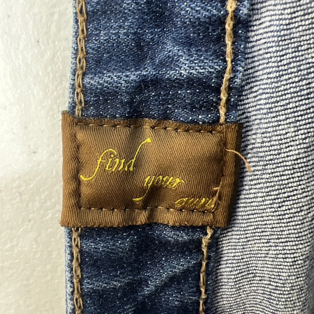 Aura Wrangler Women's Western Cowgirl Blue Denim Rodeo Jeans Size 12P